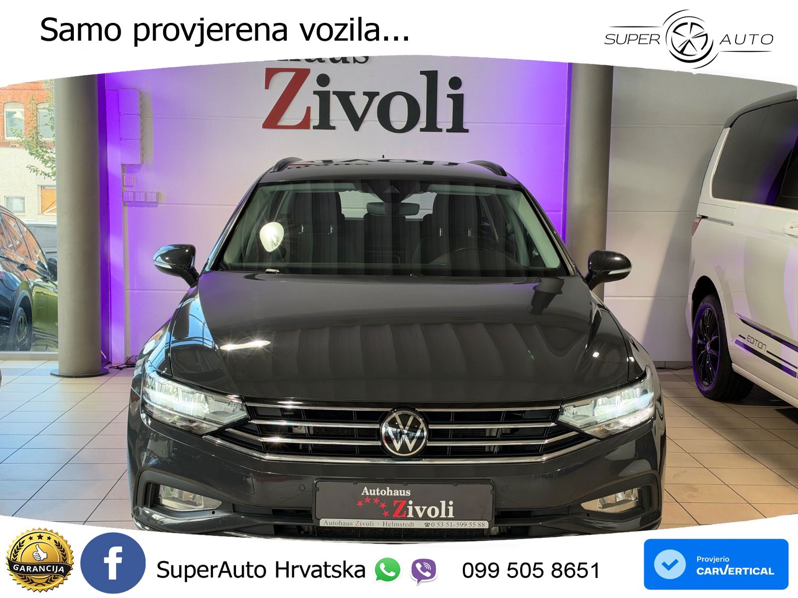 Volkswagen Passat Variant 2.0 TDI (150 KS) DSG Business LED+GR SJED+ACC