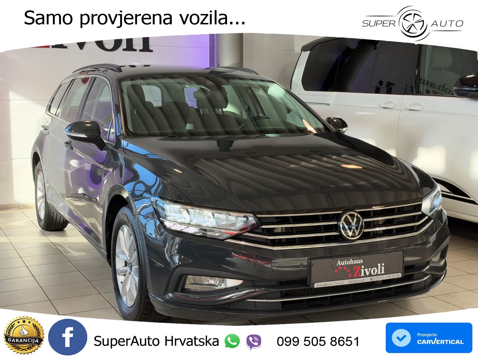 Volkswagen Passat Variant 2.0 TDI (150 KS) DSG Business LED+GR SJED+ACC