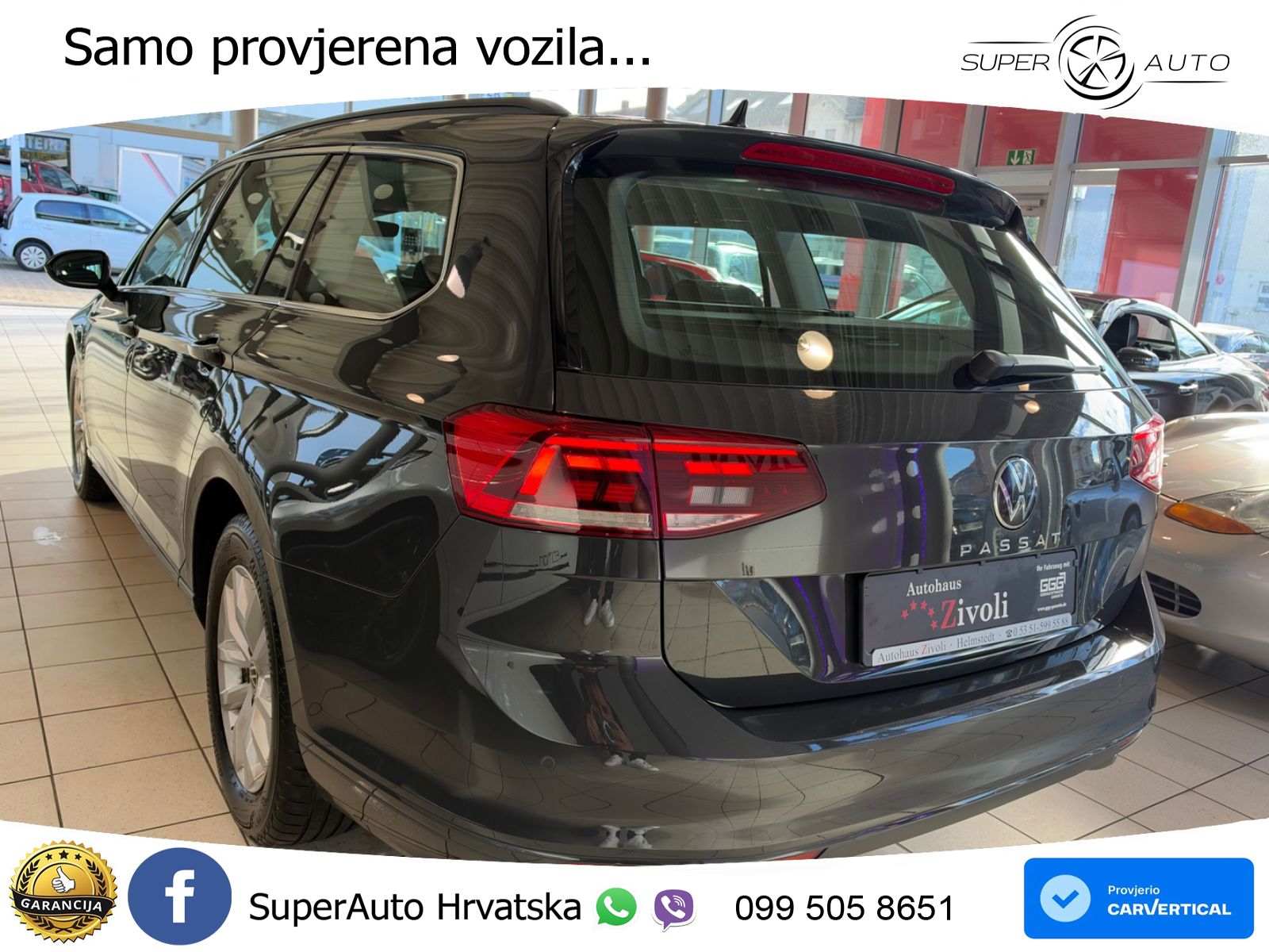 Volkswagen Passat Variant 2.0 TDI (150 KS) DSG Business LED+GR SJED+ACC