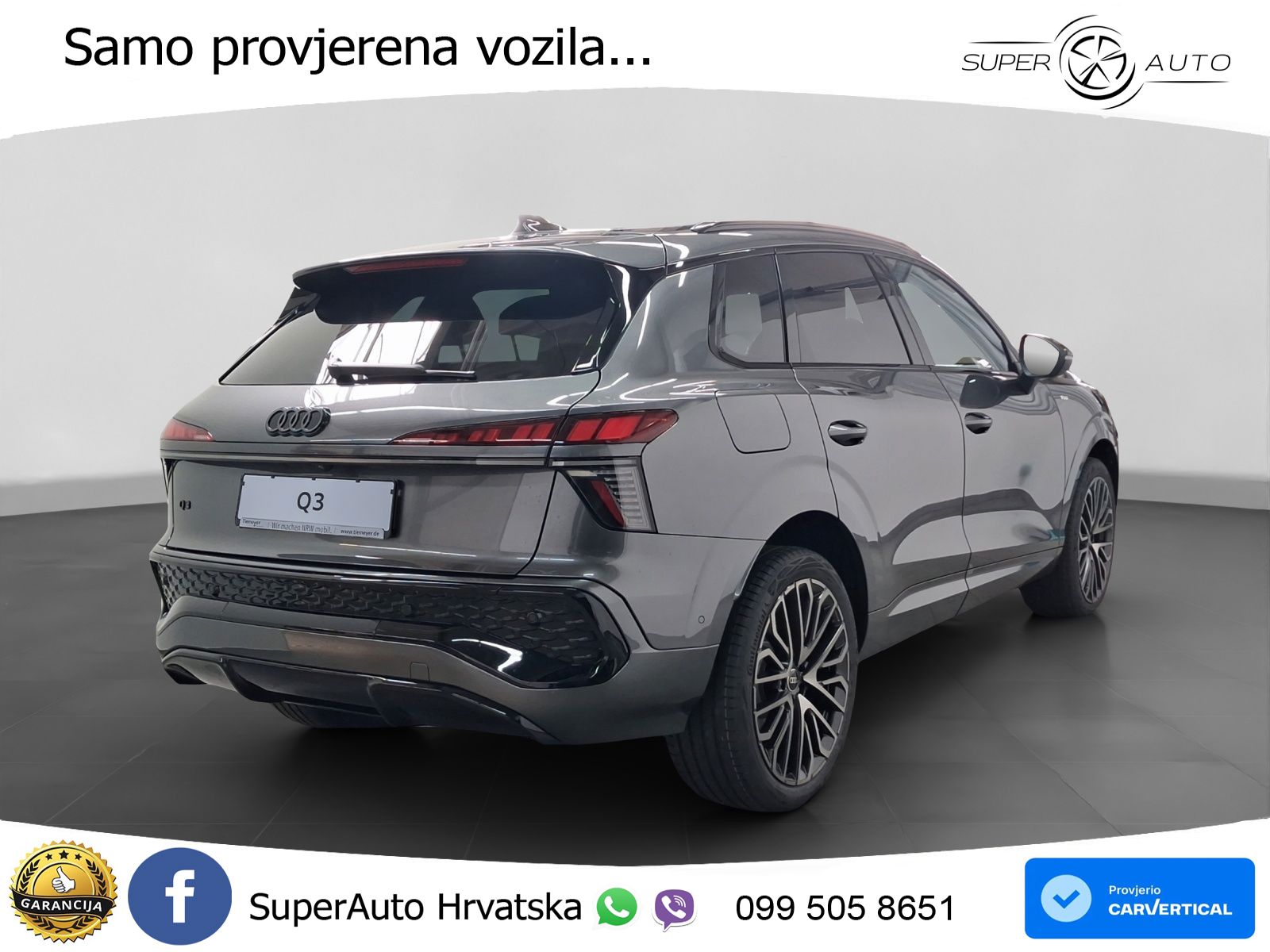 Audi Q3 1.5 TFSI (150 KS) S tronic 2x S line MATRIX+GR SJED+KAM