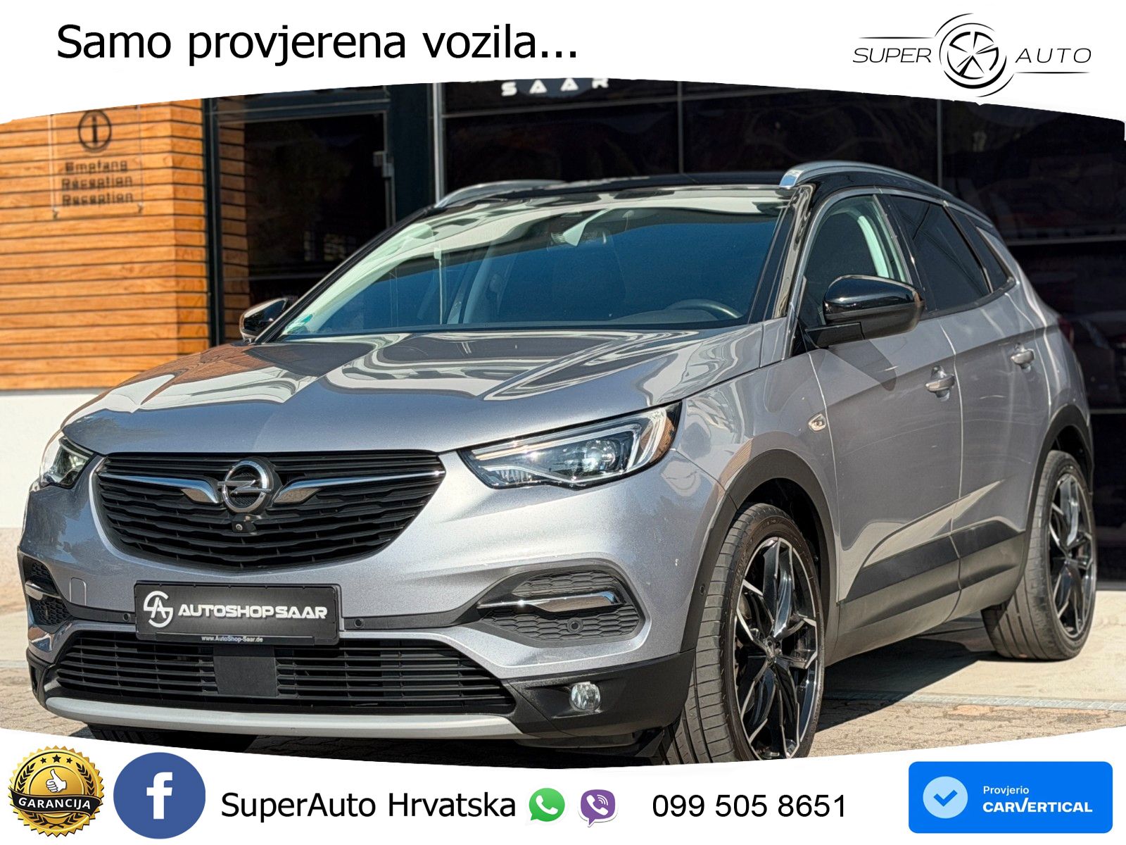 Opel Grandland X 2.0d (177 KS) Automatic Ultimate LED+GR SJED+ACC