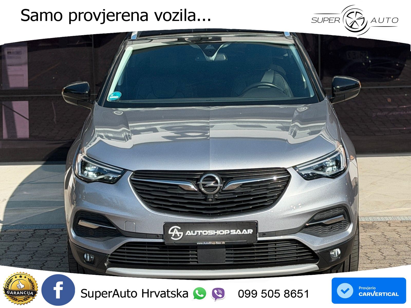 Opel Grandland X 2.0d (177 KS) Automatic Ultimate LED+GR SJED+ACC