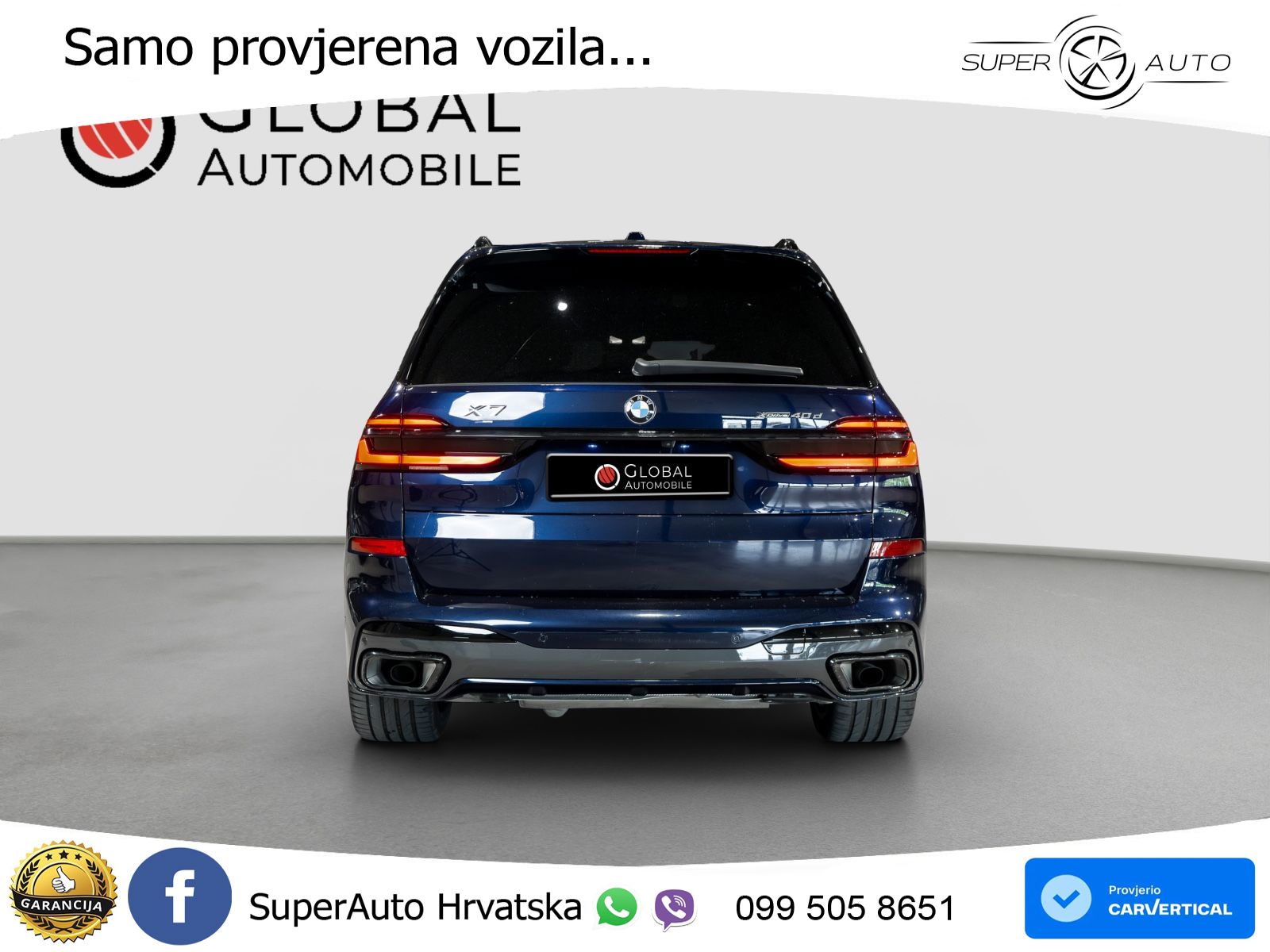 BMW X7 40d (352 KS) xDrive Steptronic M Sport LED+GR SJED+ACC