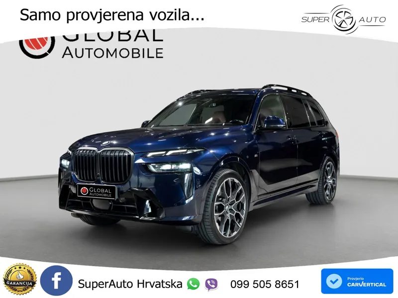 BMW X7 40d (352 KS) xDrive Steptronic M Sport LED+GR SJED+ACC