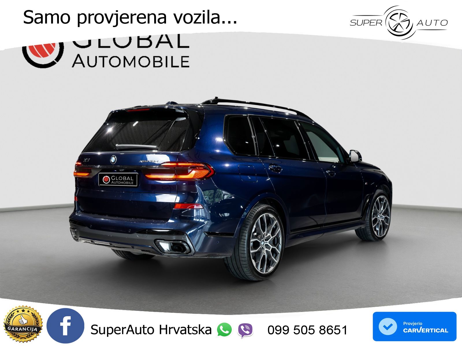BMW X7 40d (352 KS) xDrive Steptronic M Sport LED+GR SJED+ACC