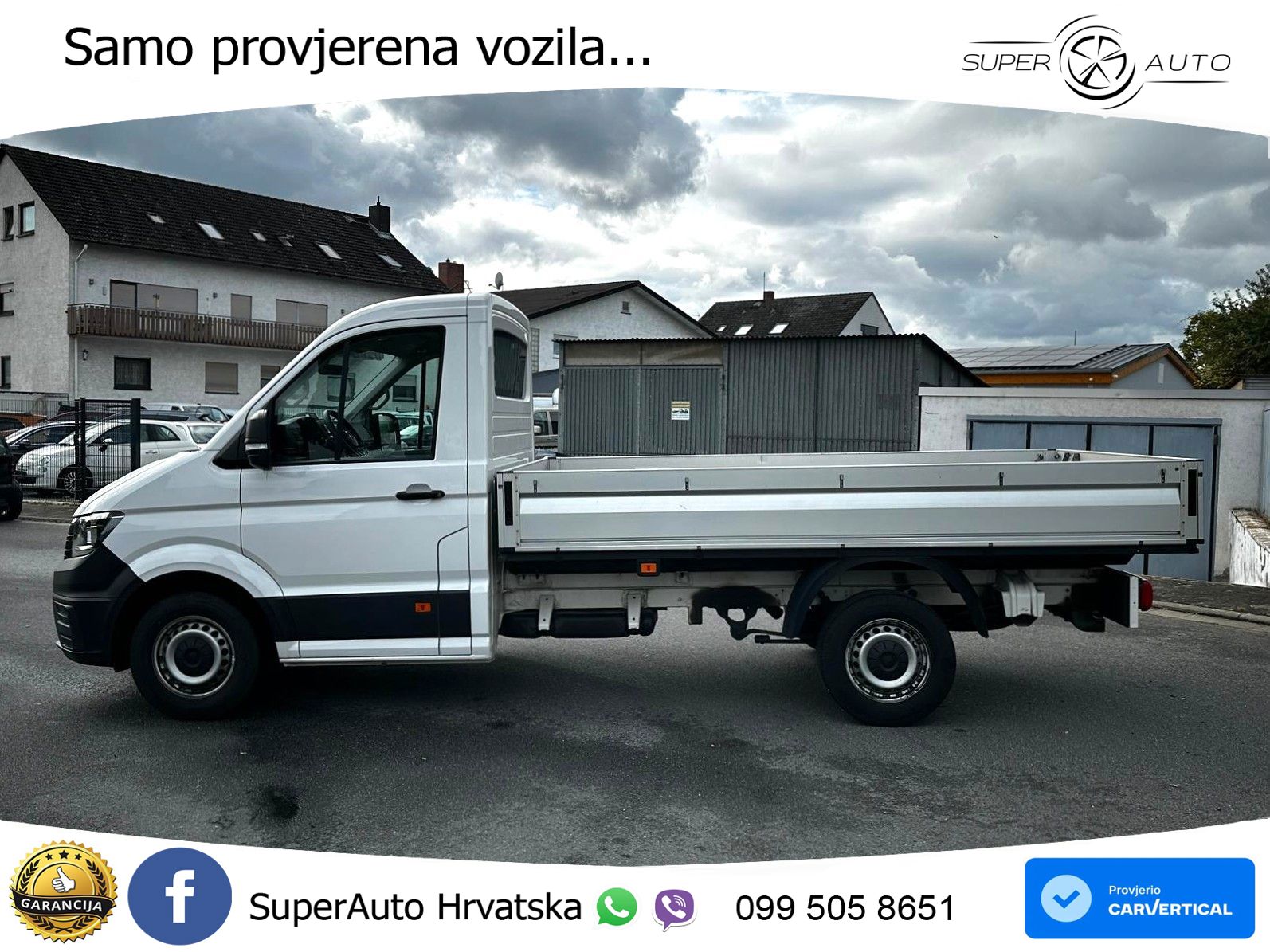 Volkswagen Crafter Pritsche 35 mittellang FWD 140 KS
