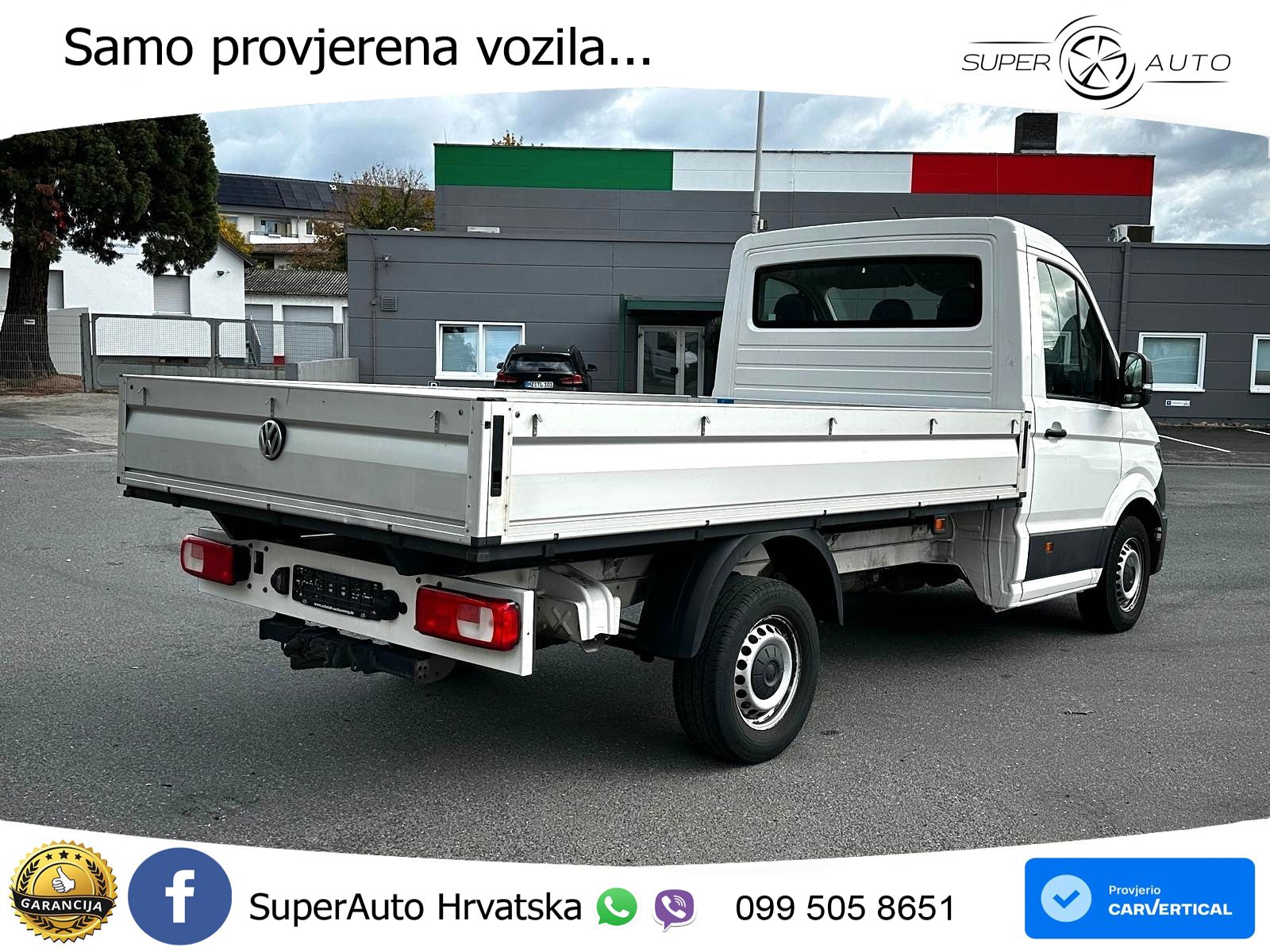 Volkswagen Crafter Pritsche 35 mittellang FWD 140 KS
