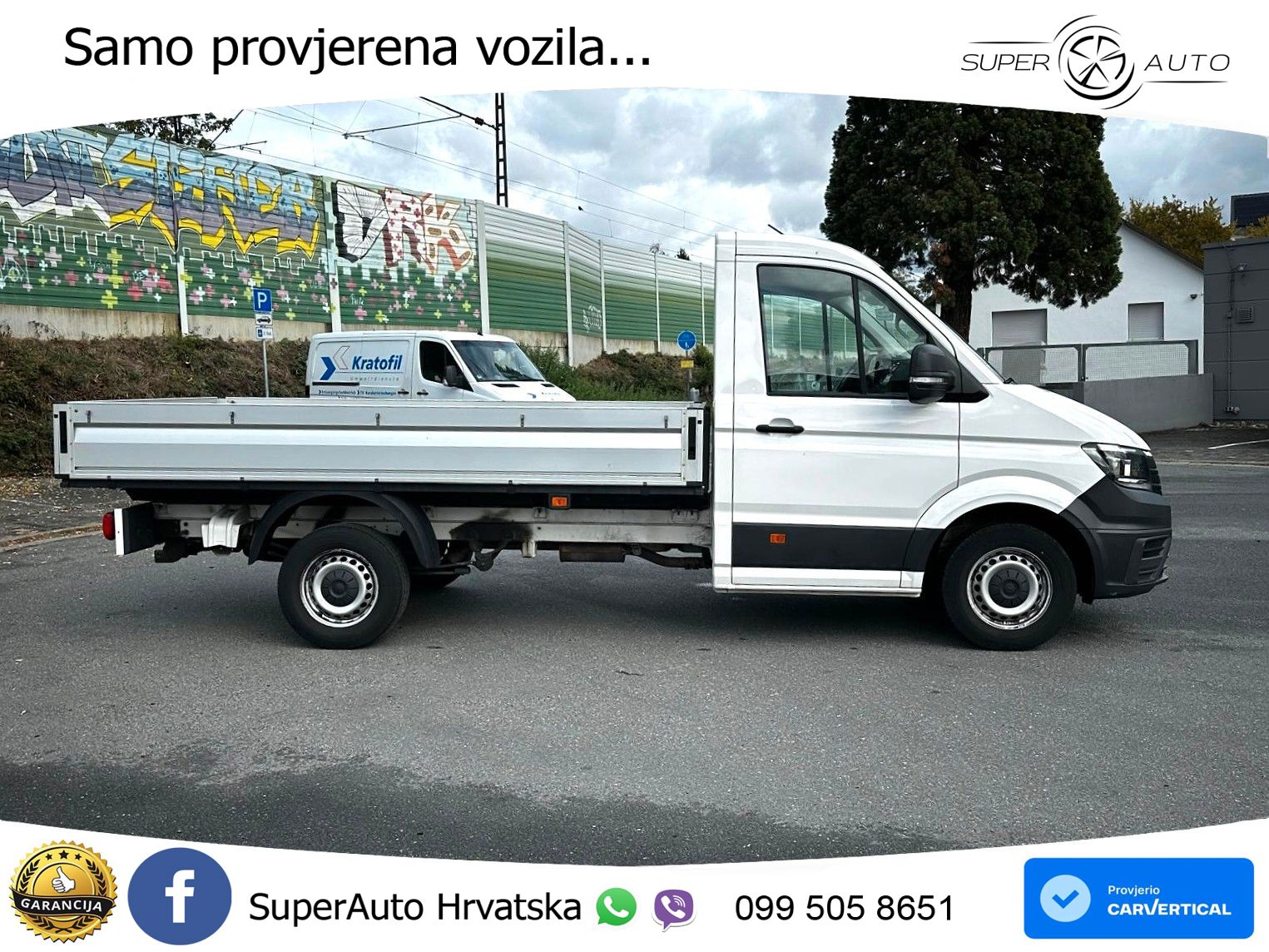 Volkswagen Crafter Pritsche 35 mittellang FWD 140 KS