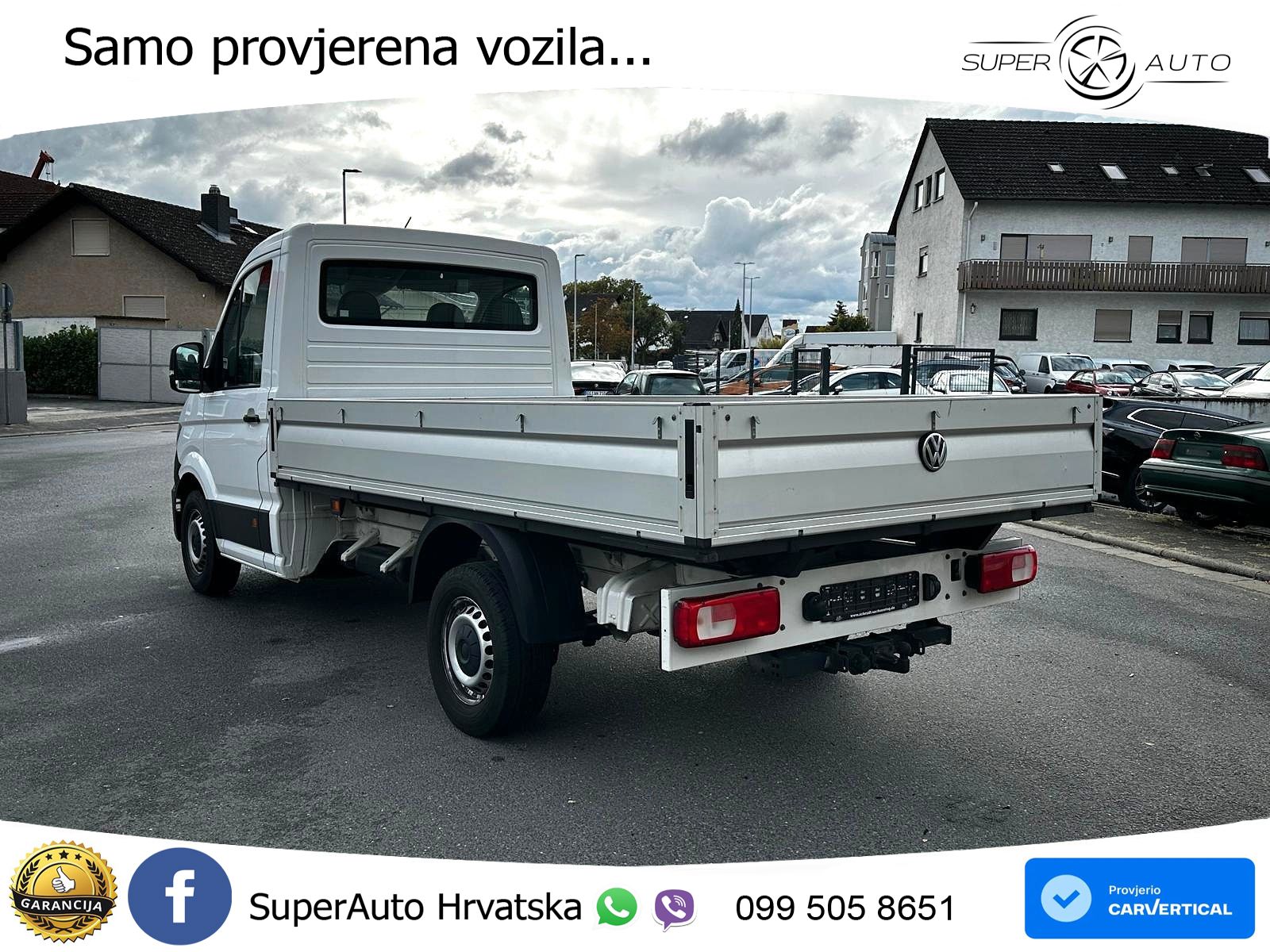 Volkswagen Crafter Pritsche 35 mittellang FWD 140 KS