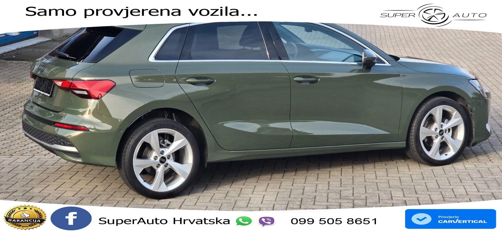 Audi A3 Sportback 30 TFSI (116 KS) Mild Hybrid S tronic advanced LED+GR SJED+ACC
