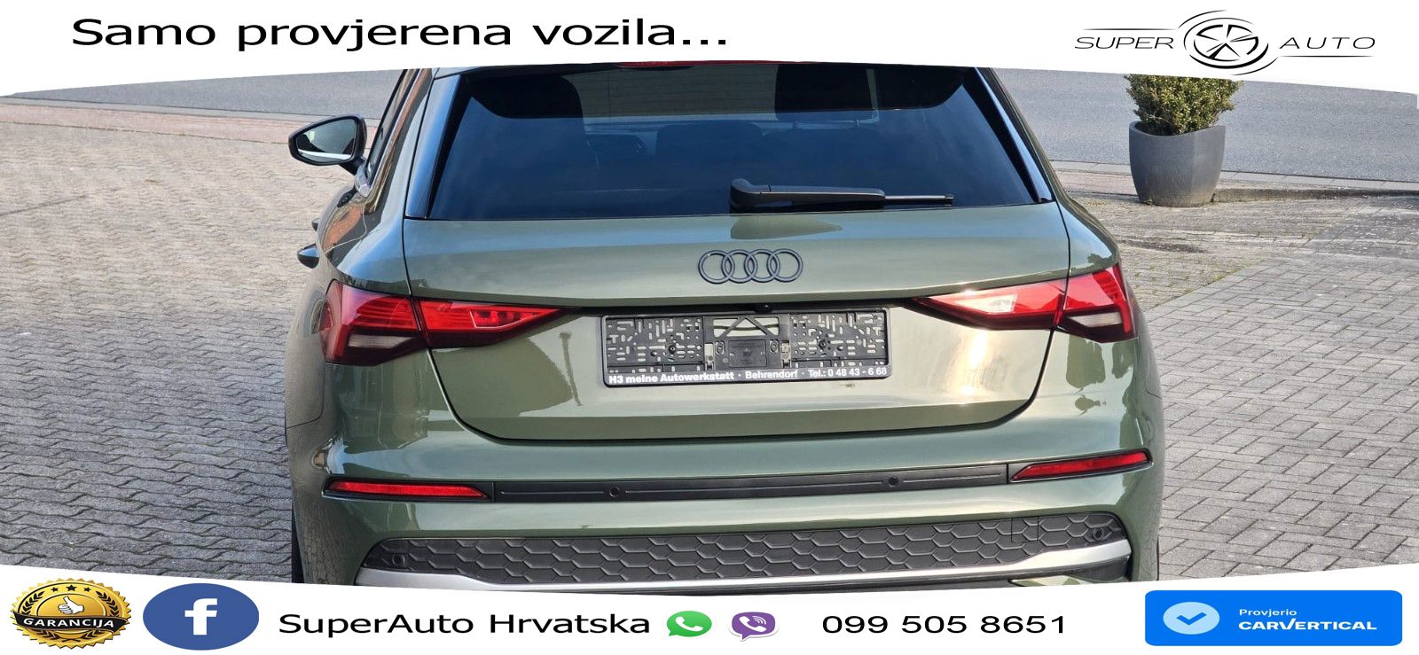 Audi A3 Sportback 30 TFSI (116 KS) Mild Hybrid S tronic advanced LED+GR SJED+ACC