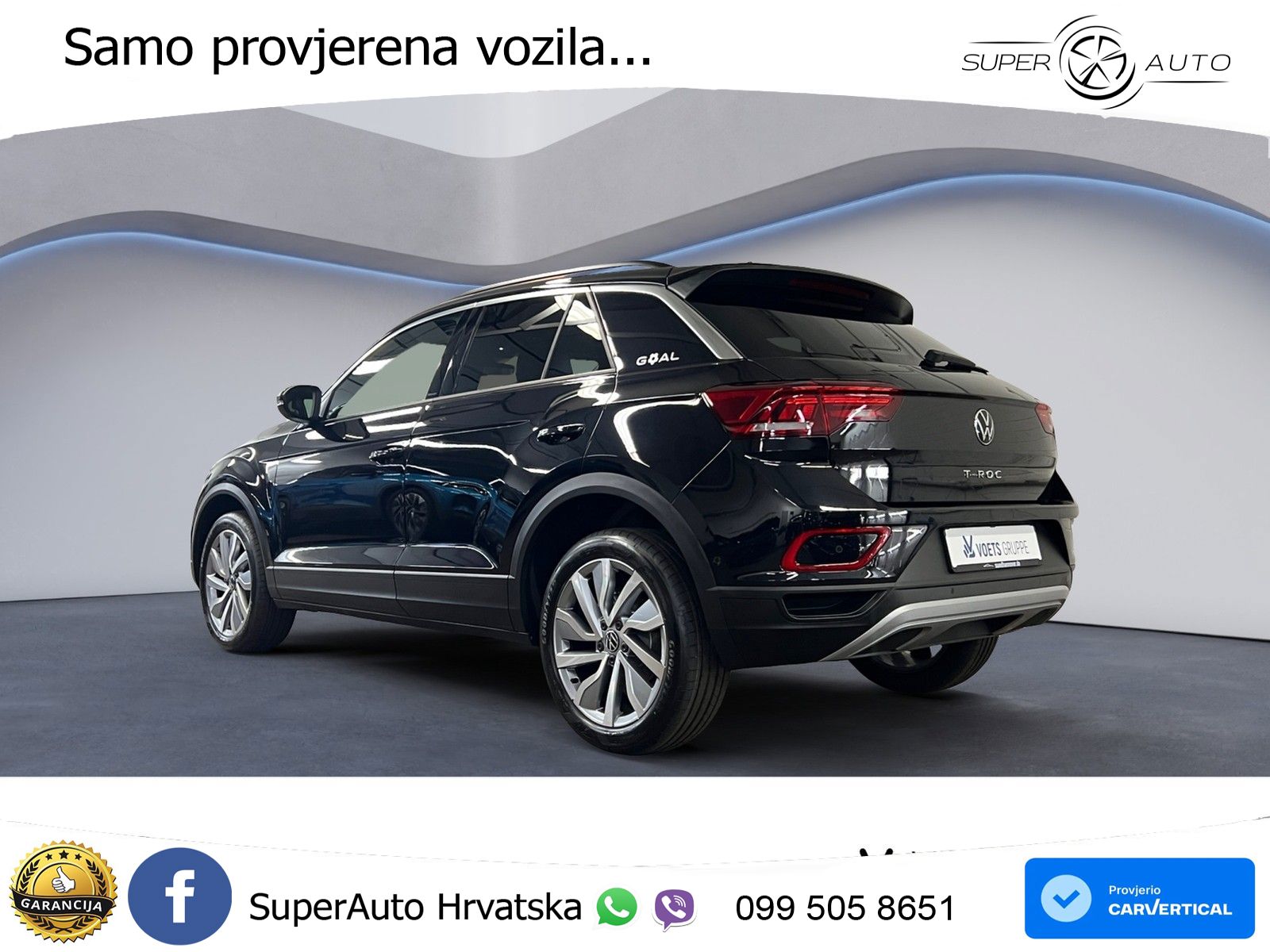 Volkswagen T-Roc 1.5 TSI (150 KS) DSG LED+GR SJED+ACC