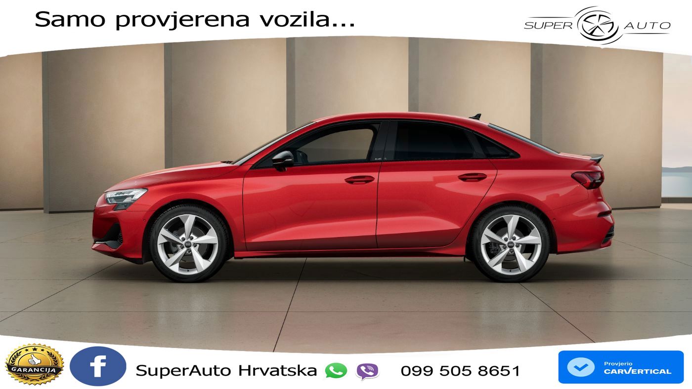 Audi A3 Limuzina 30 TFSI (116 KS) advanced LED+GR SJED+ACC