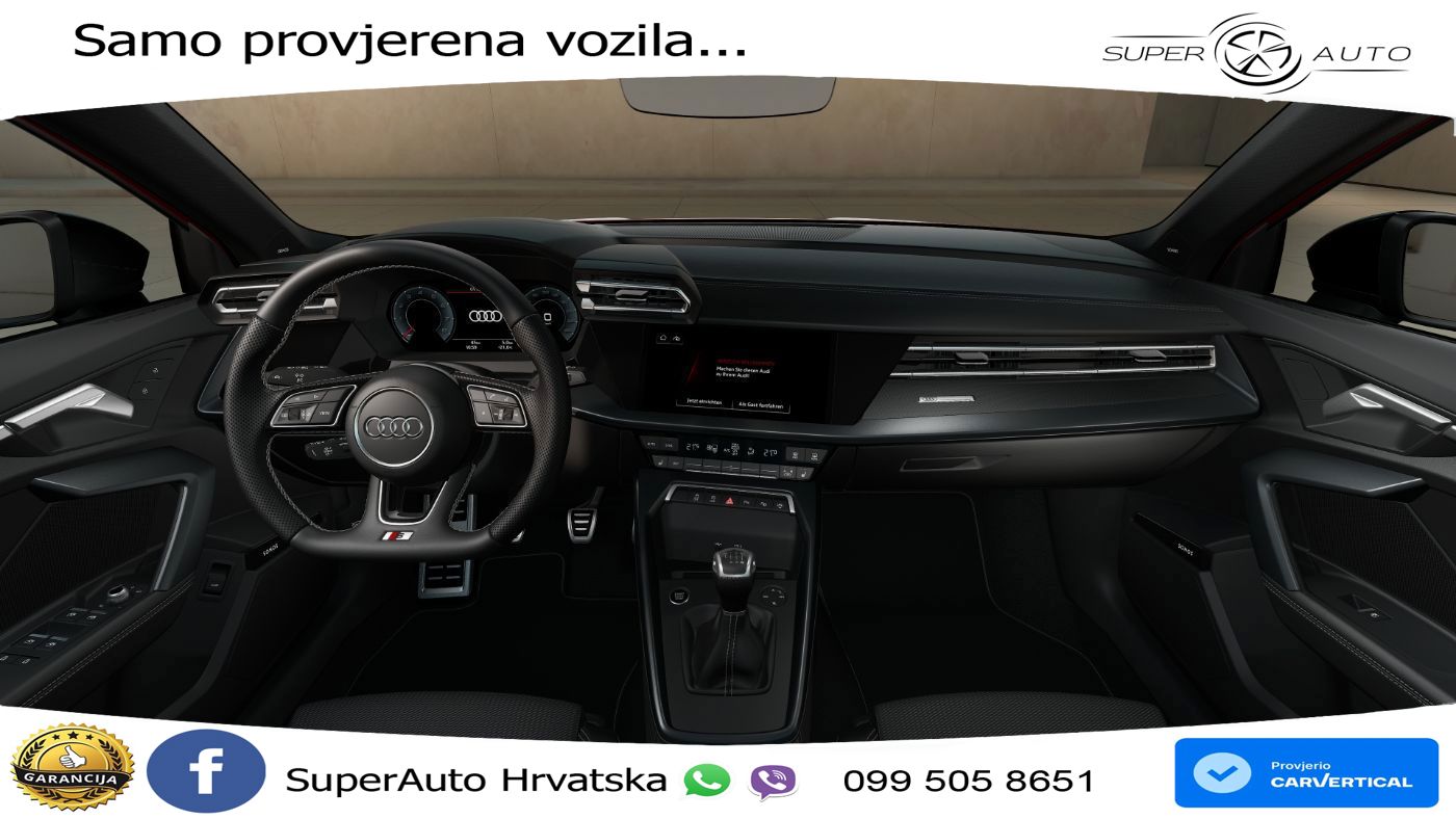 Audi A3 Limuzina 30 TFSI (116 KS) advanced LED+GR SJED+ACC