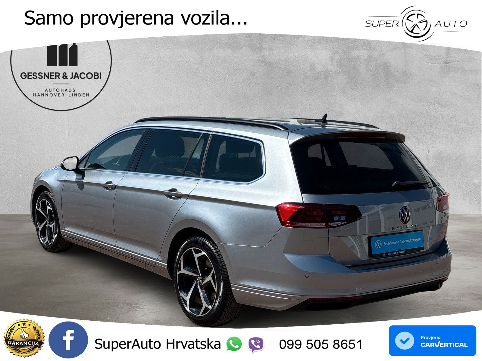 Volkswagen Passat Variant 1.5 TSI (150 KS) DSG ACT Business LED+GR SJED+ACC