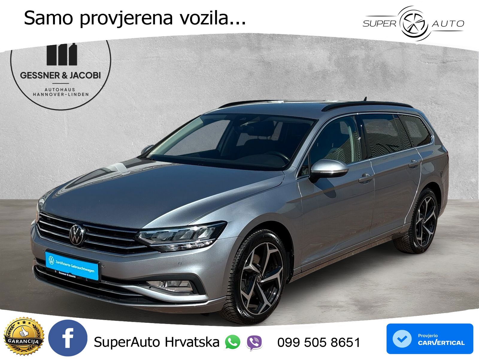 Volkswagen Passat Variant 1.5 TSI (150 KS) DSG ACT Business LED+GR SJED+ACC