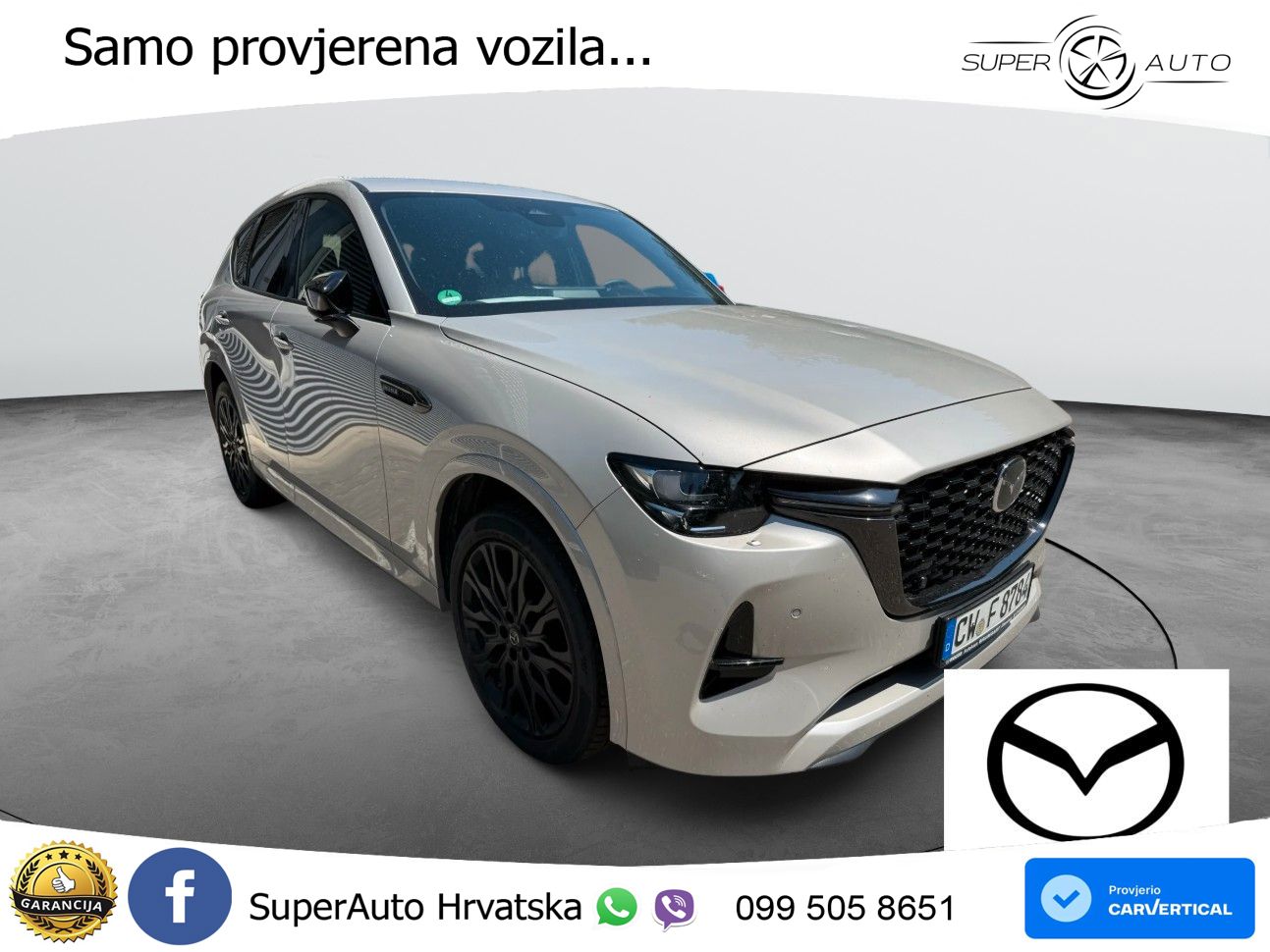 Mazda CX-60 3.3 e-Skyactiv D (254 KS) AWD Automatic LED+GR SJED+ACC