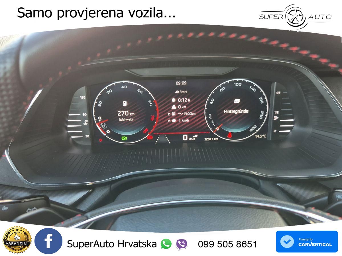 Škoda Octavia Combi RS 2.0 TSI (245 KS) DSG
