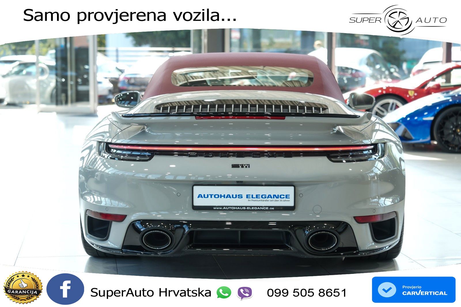 Porsche 911 Turbo S Cabriolet 3.8 (650 KS) PDK MATRIX+GR SJED+KAM