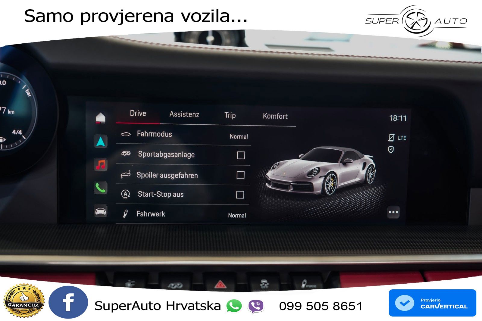 Porsche 911 Turbo S Cabriolet 3.8 (650 KS) PDK MATRIX+GR SJED+KAM