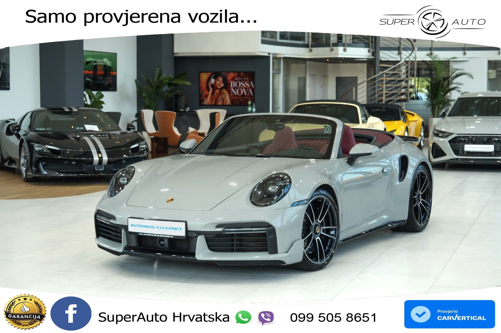 Porsche 911 Turbo S Cabriolet 3.8 (650 KS) PDK MATRIX+GR SJED+KAM