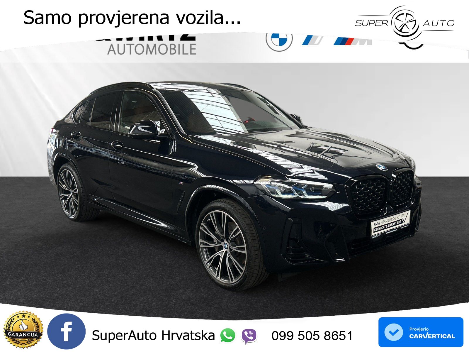 BMW X4 30d (286 KS) xDrive Steptronic M Sport LED+GR SJED+ACC