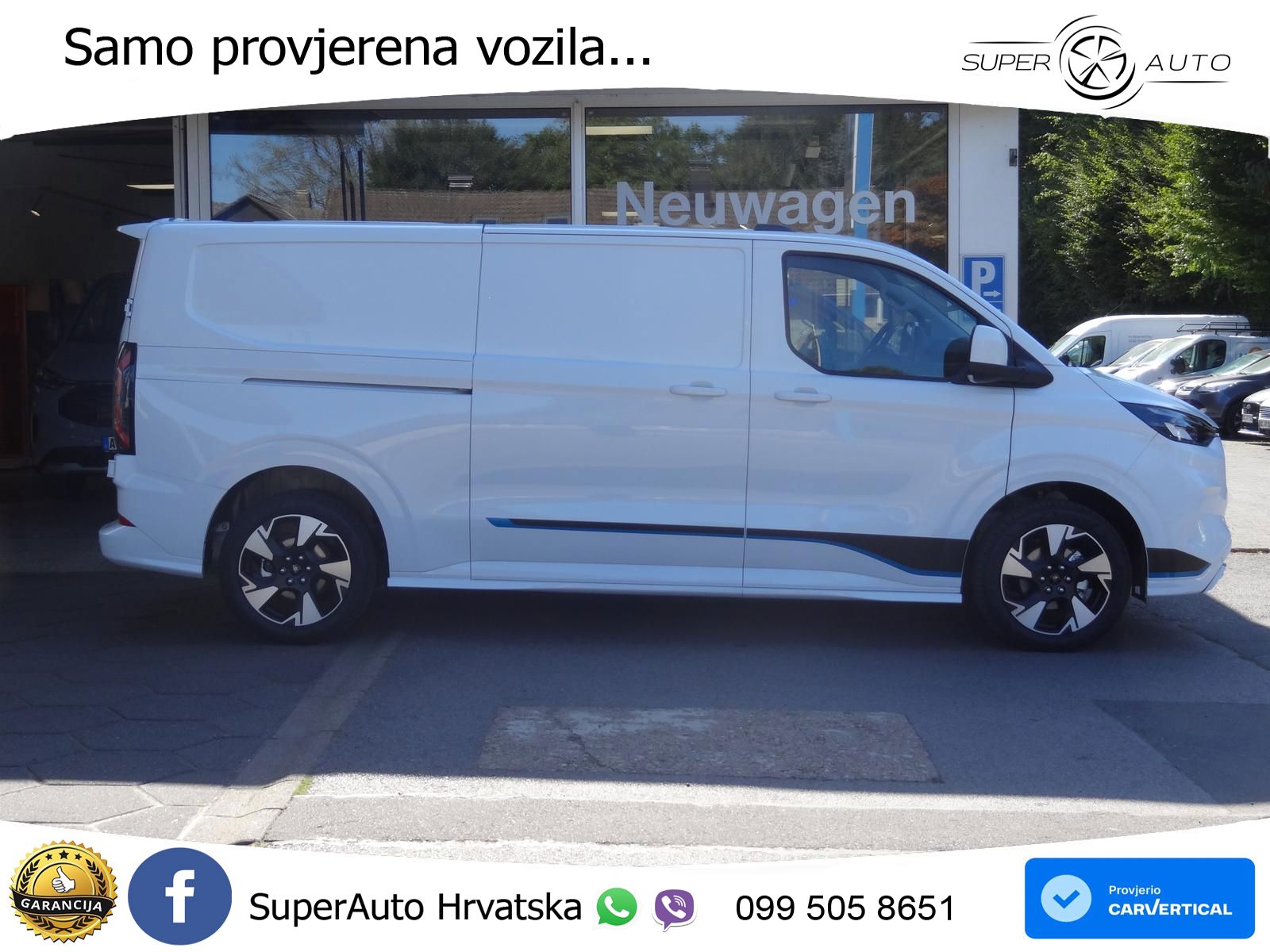Ford Transit Custom 320 L2H1 Sport AUT AHK LED 19"ALU 170 KS