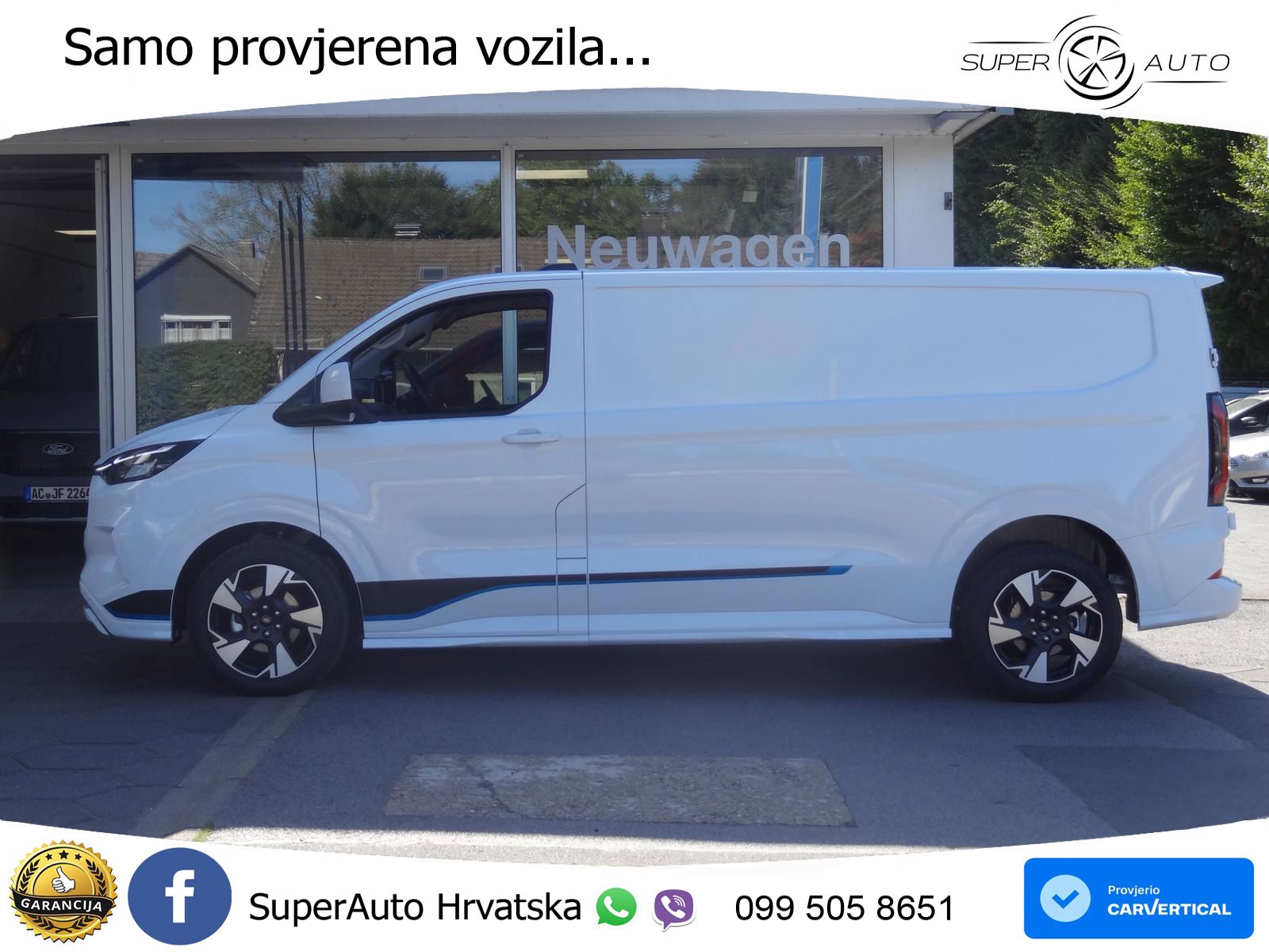Ford Transit Custom 320 L2H1 Sport AUT AHK LED 19"ALU 170 KS