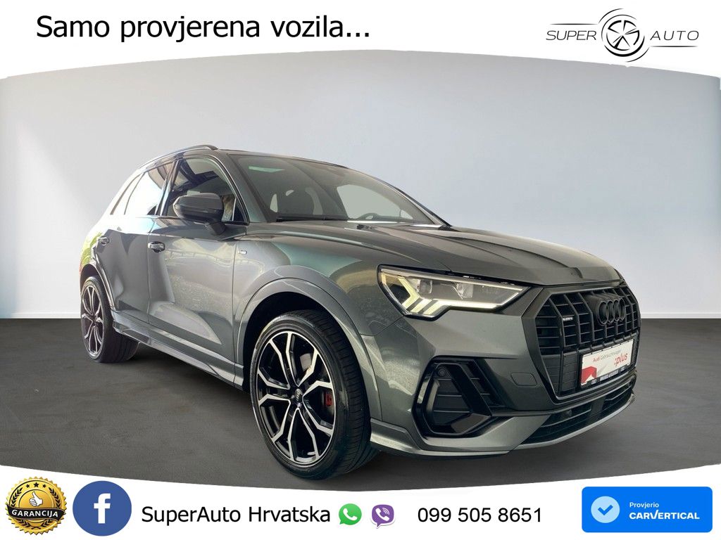 Audi Q3 40 TFSI (190 KS) quattro S tronic S line LED+GR SJED+ACC