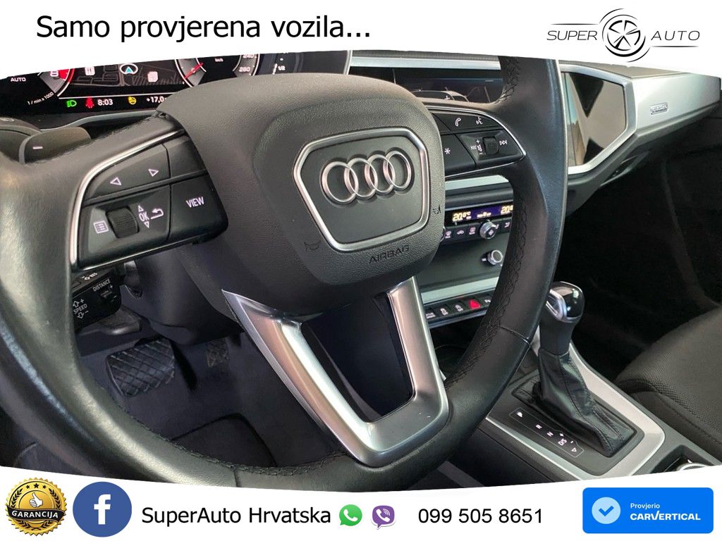 Audi Q3 40 TFSI (190 KS) quattro S tronic S line LED+GR SJED+ACC