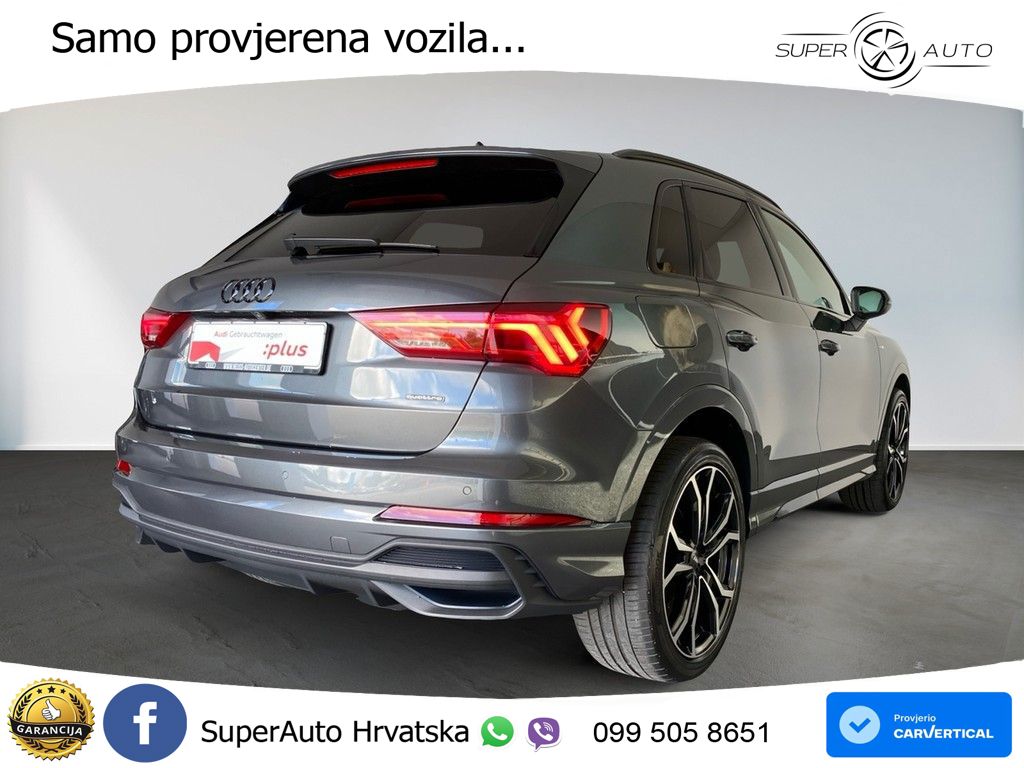 Audi Q3 40 TFSI (190 KS) quattro S tronic S line LED+GR SJED+ACC