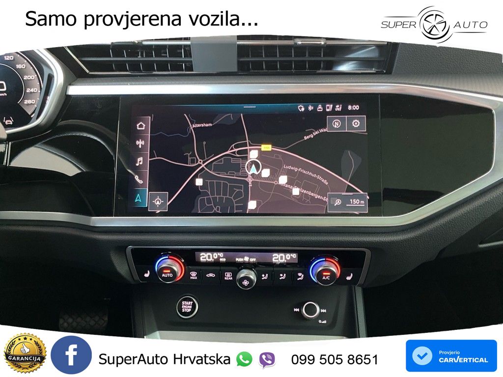 Audi Q3 40 TFSI (190 KS) quattro S tronic S line LED+GR SJED+ACC