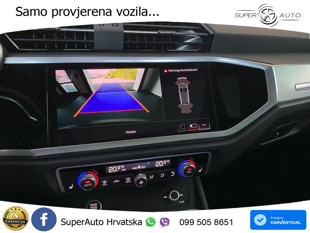 Audi Q3 40 TFSI (190 KS) quattro S tronic S line LED+GR SJED+ACC