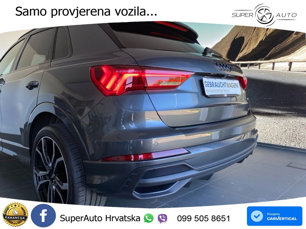 Audi Q3 40 TFSI (190 KS) quattro S tronic S line LED+GR SJED+ACC