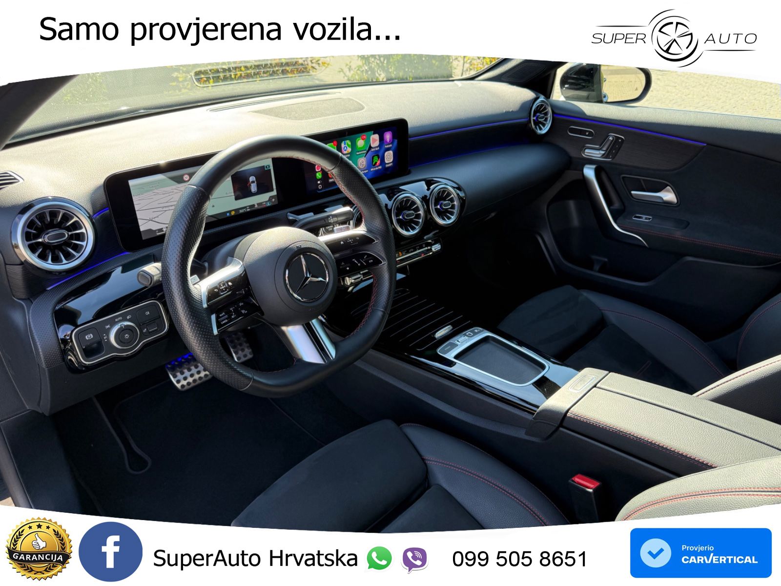 Mercedes-Benz A 200d 8G-DCT AMG LED+GR SJED+ACC