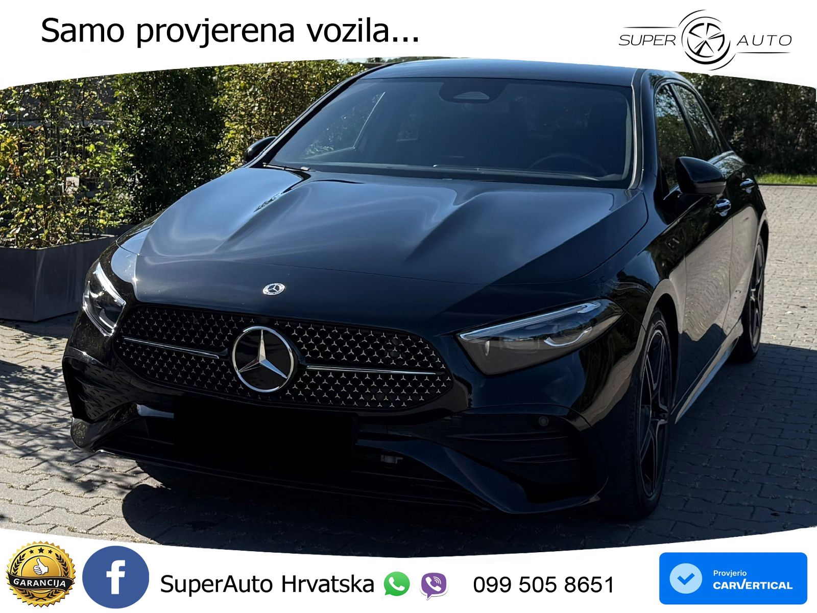 Mercedes-Benz A 200d 8G-DCT AMG LED+GR SJED+ACC