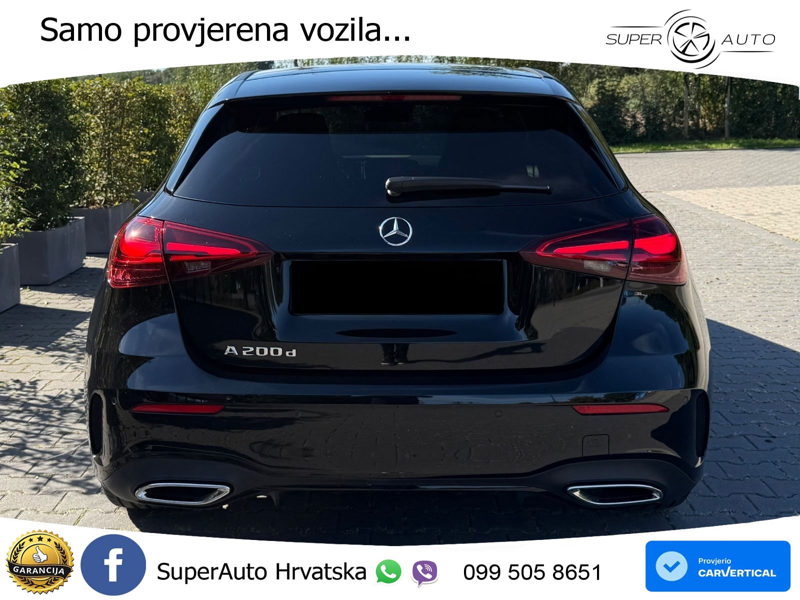 Mercedes-Benz A 200d 8G-DCT AMG LED+GR SJED+ACC