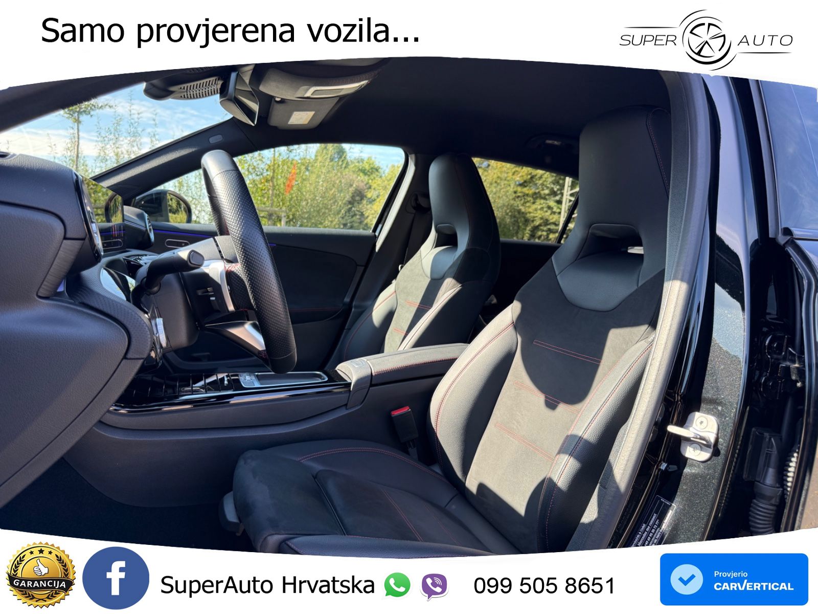 Mercedes-Benz A 200d 8G-DCT AMG LED+GR SJED+ACC