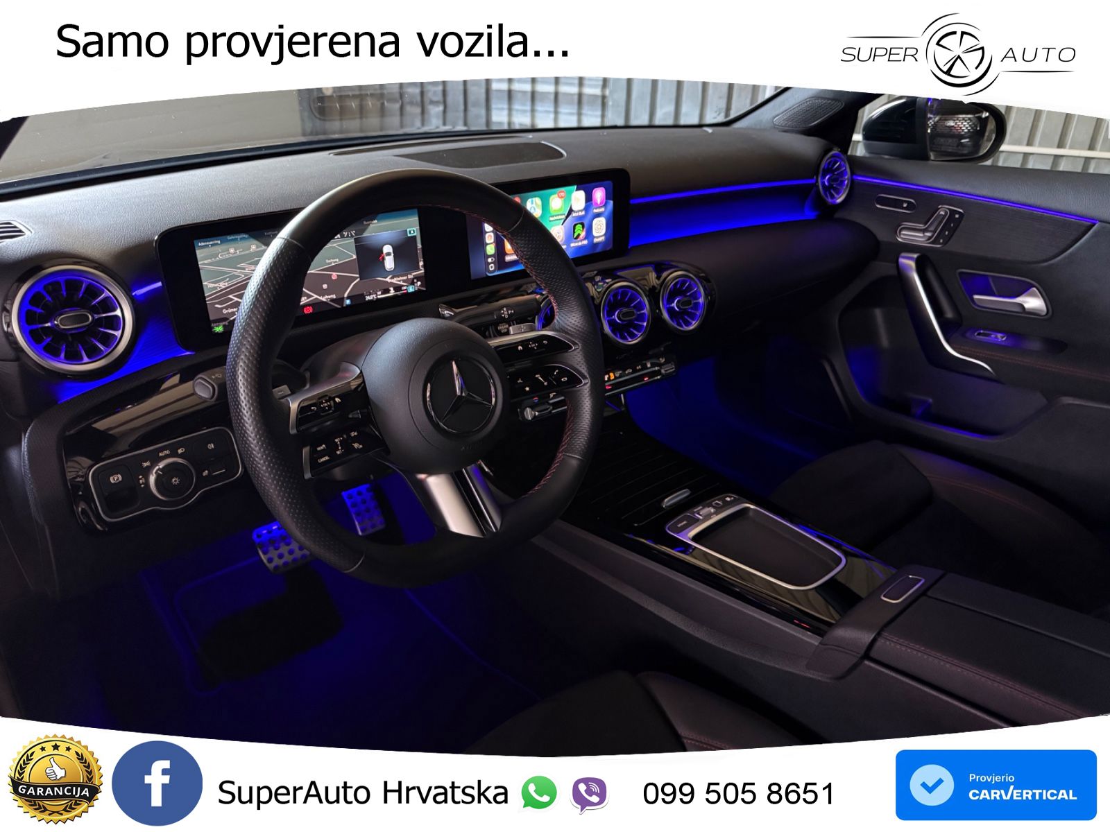Mercedes-Benz A 200d 8G-DCT AMG LED+GR SJED+ACC