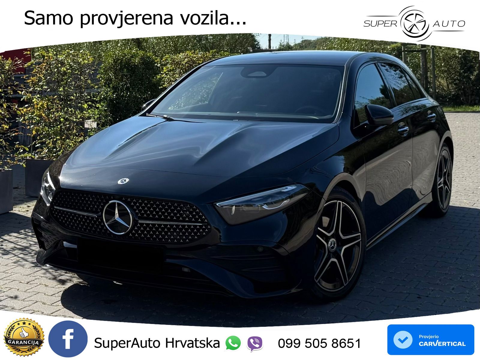 Mercedes-Benz A 200d 8G-DCT AMG LED+GR SJED+ACC