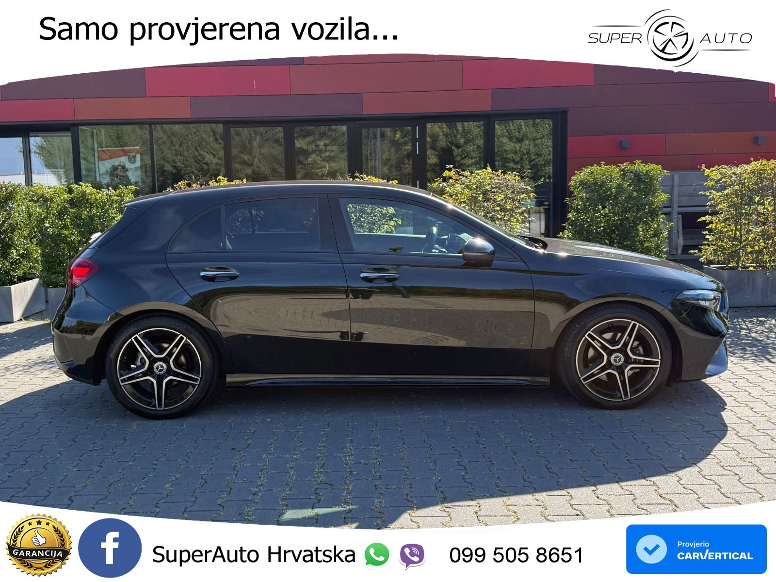 Mercedes-Benz A 200d 8G-DCT AMG LED+GR SJED+ACC