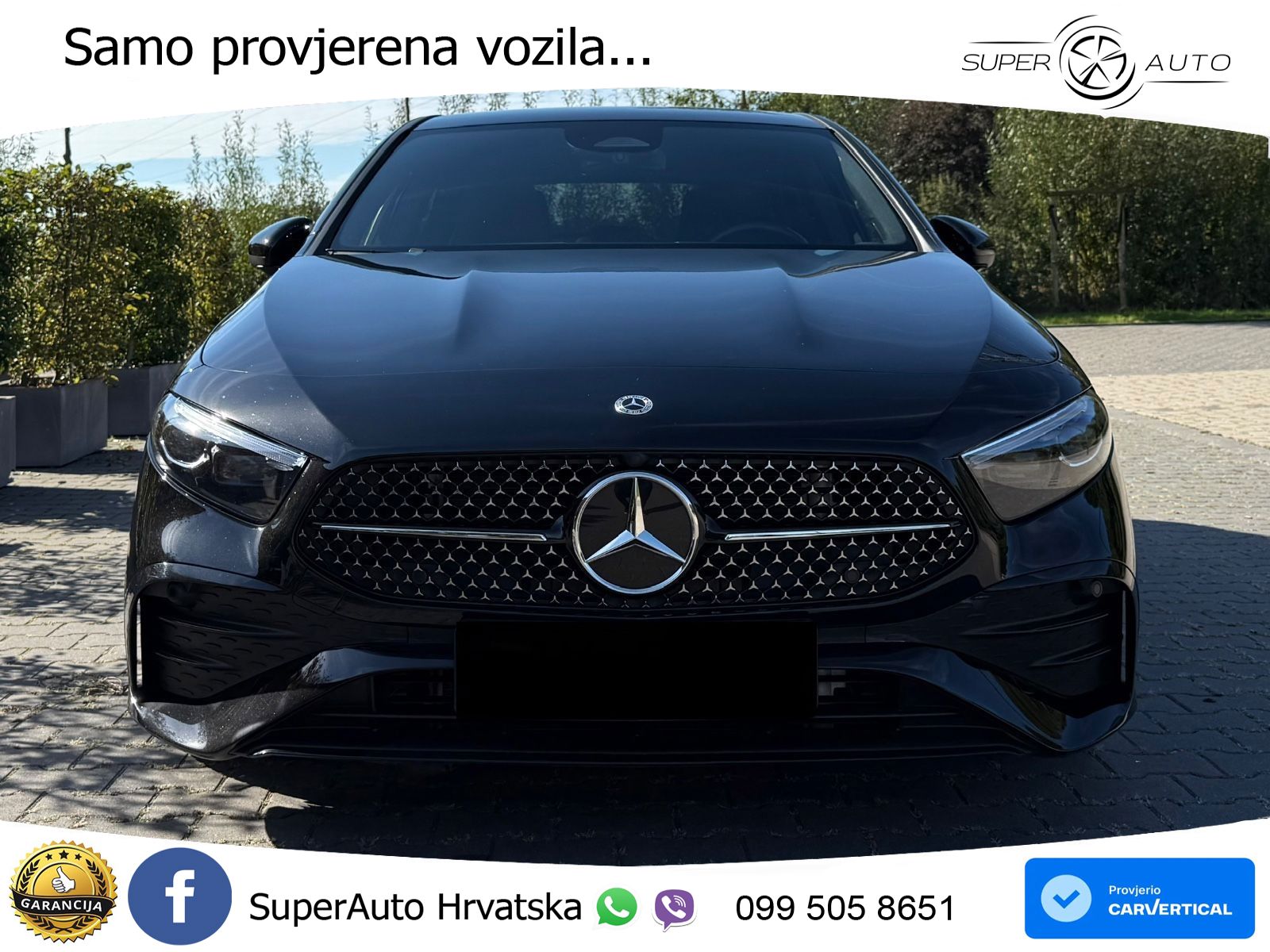 Mercedes-Benz A 200d 8G-DCT AMG LED+GR SJED+ACC
