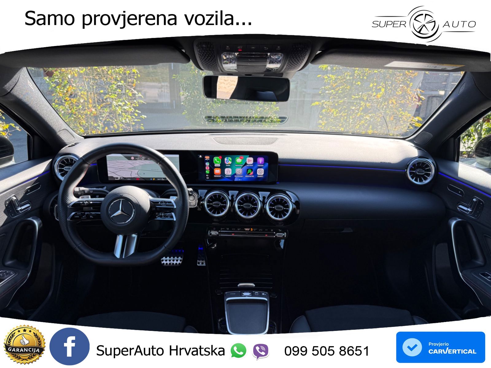 Mercedes-Benz A 200d 8G-DCT AMG LED+GR SJED+ACC