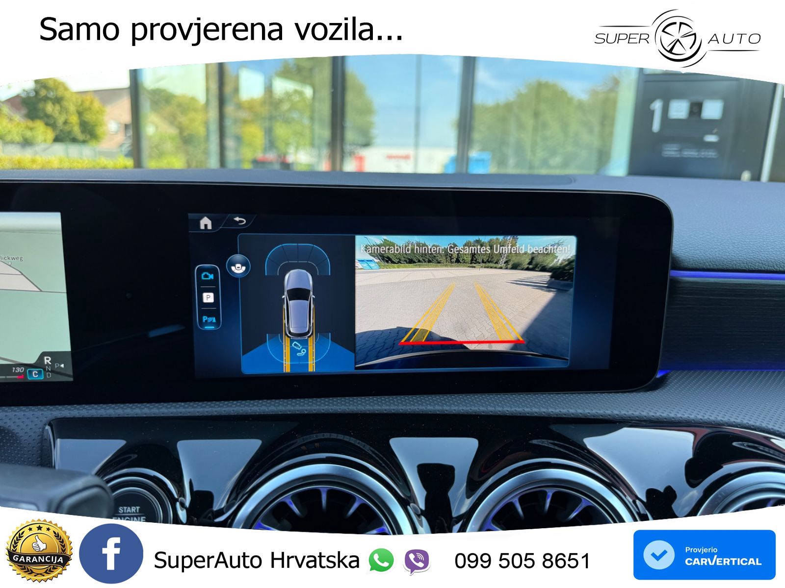 Mercedes-Benz A 200d 8G-DCT AMG LED+GR SJED+ACC