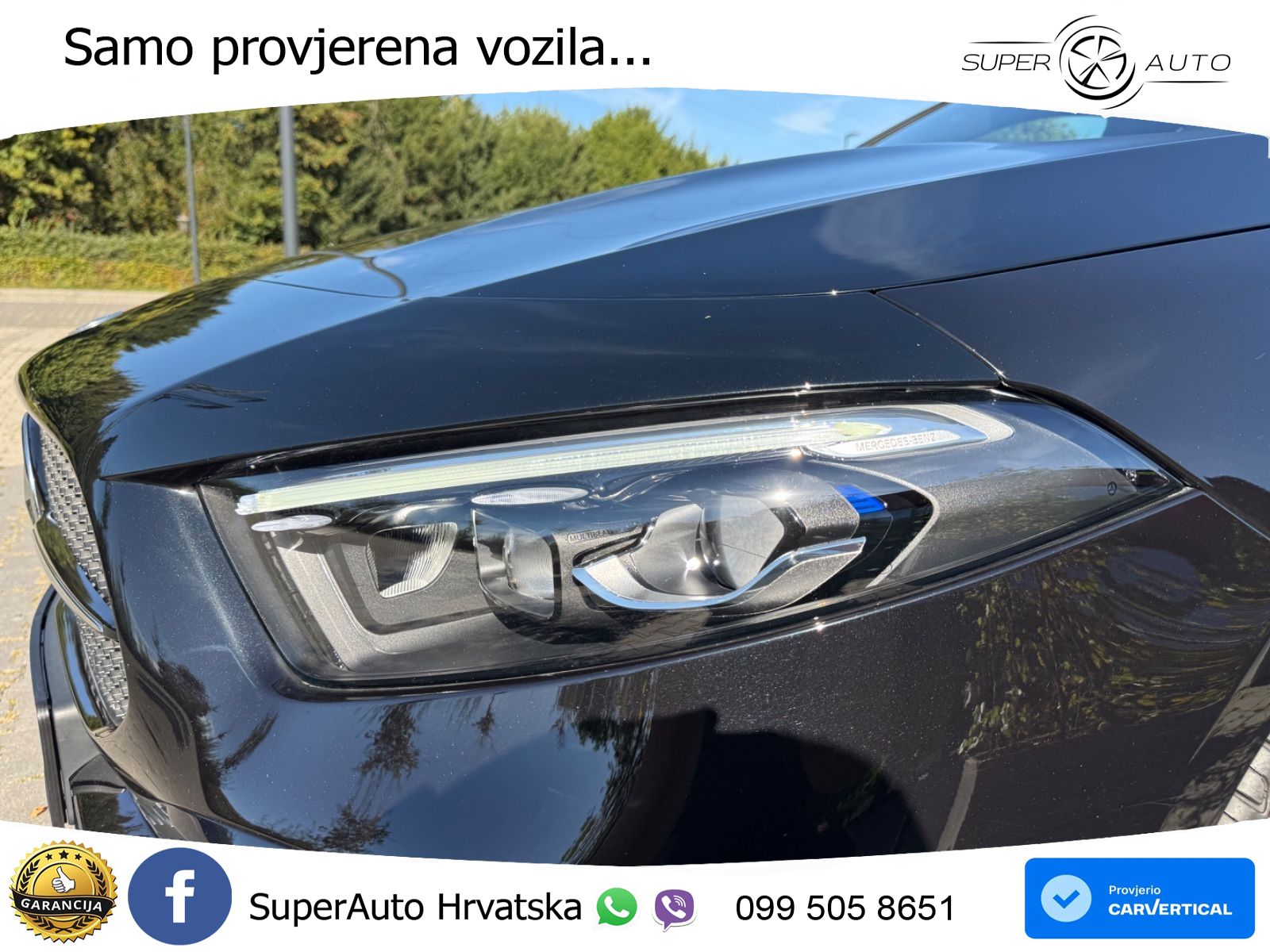 Mercedes-Benz A 200d 8G-DCT AMG LED+GR SJED+ACC
