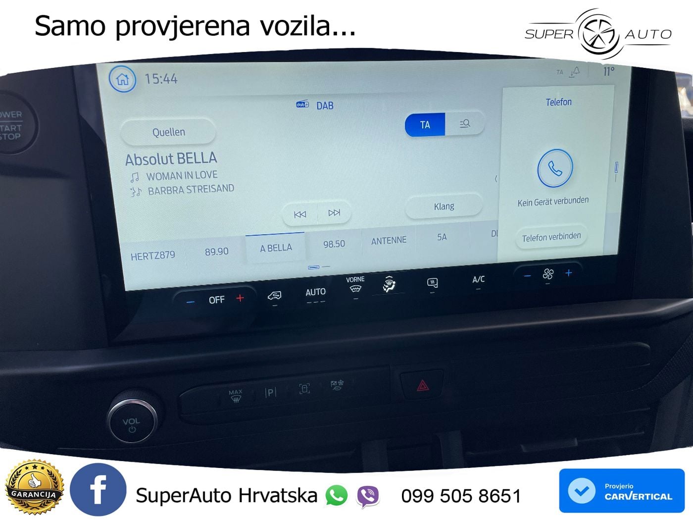 Ford Transit Custom Kasten 320 L2 Trend Navi App Klim 136 KS