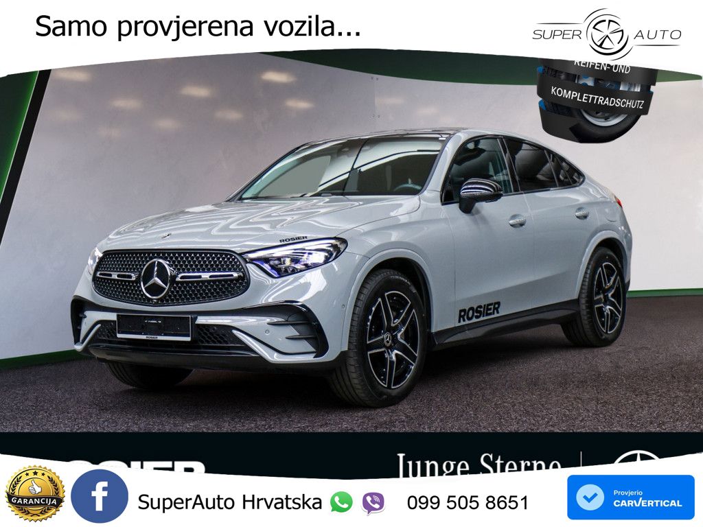 Mercedes GLC Coupe 400e (381 KS) 4MATIC 9G-TRONIC AMG ZRAČNI+ACC+GR SJED+KAM+PANO