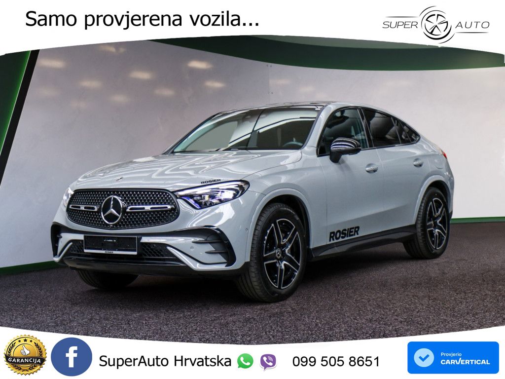 Mercedes GLC Coupe 400e (381 KS) 4MATIC 9G-TRONIC AMG ZRAČNI+ACC+GR SJED+KAM+PANO