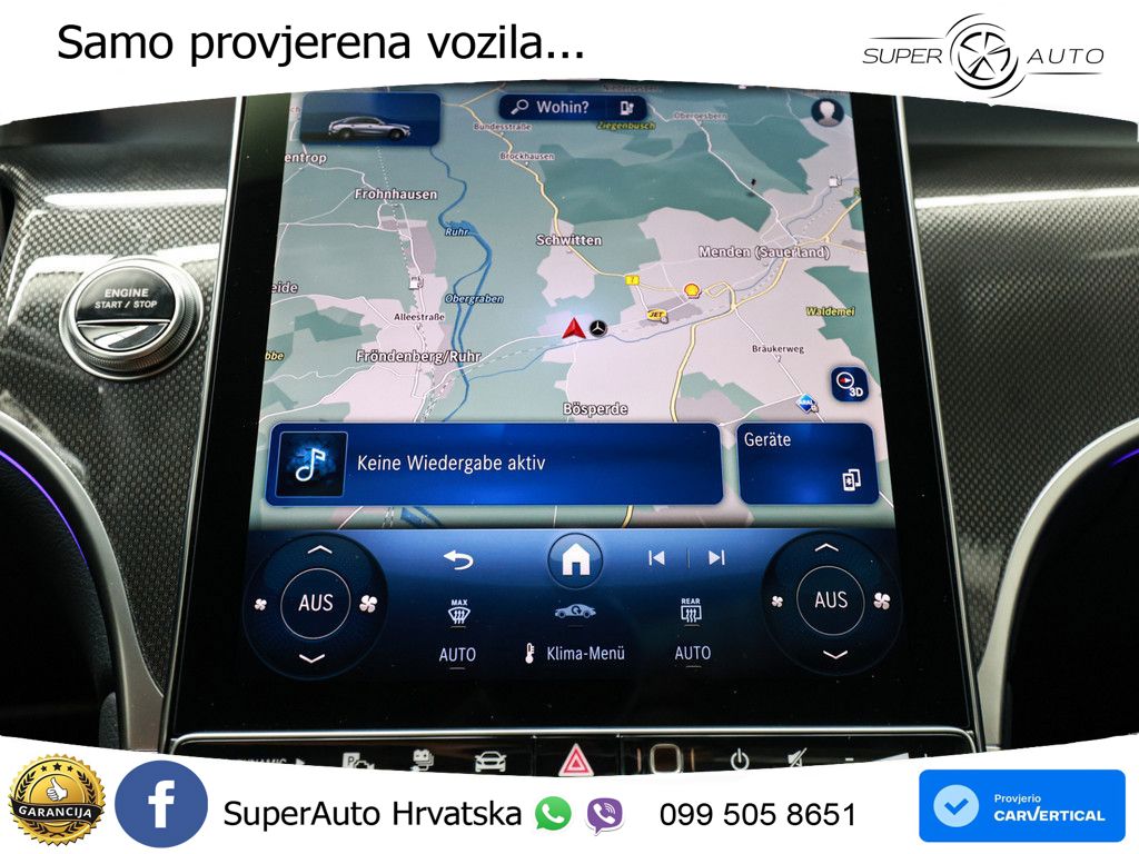 Mercedes GLC Coupe 400e (381 KS) 4MATIC 9G-TRONIC AMG ZRAČNI+ACC+GR SJED+KAM+PANO
