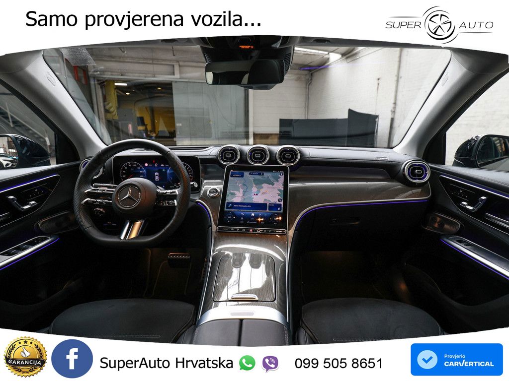 Mercedes GLC Coupe 400e (381 KS) 4MATIC 9G-TRONIC AMG ZRAČNI+ACC+GR SJED+KAM+PANO